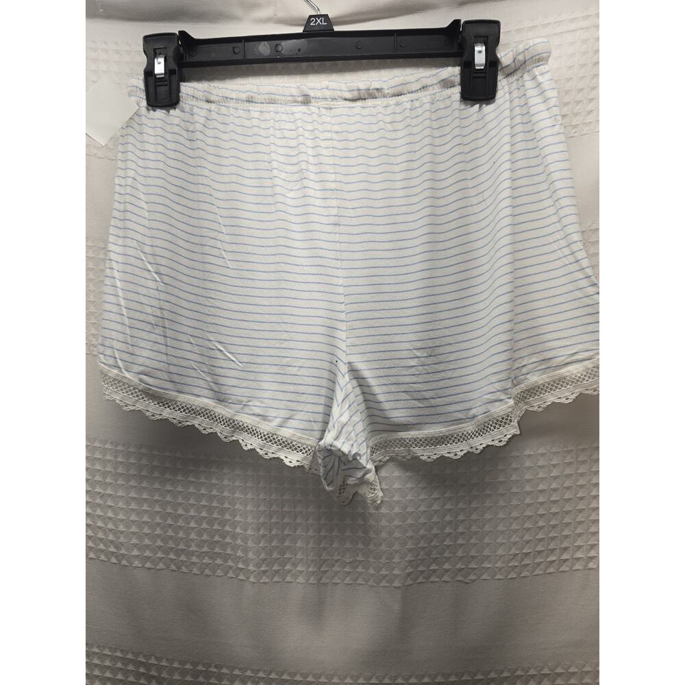 Lauren Conrad Pajama Shorts Size Small Stripe Drawstring - Picture 3 of 5